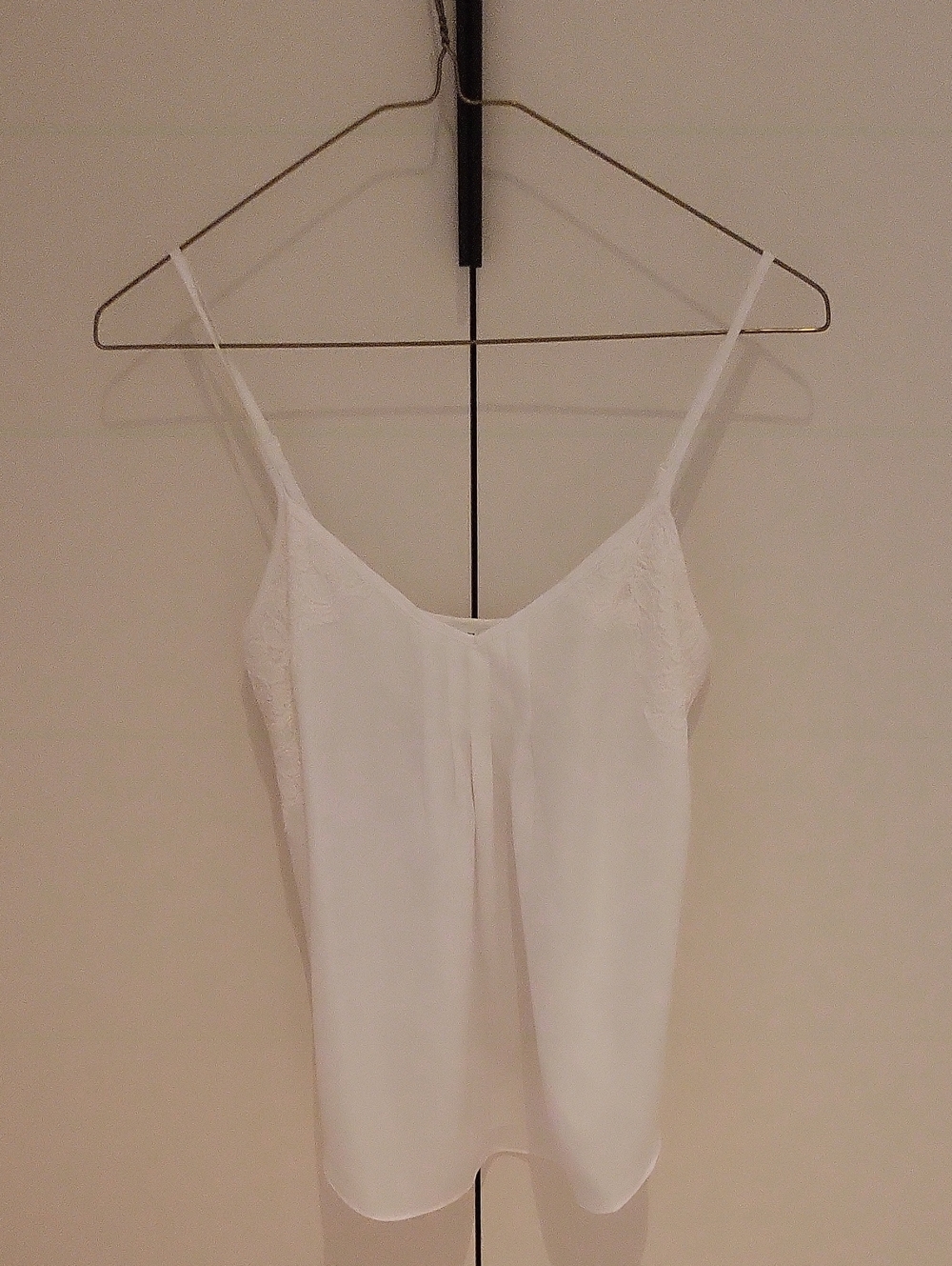 Talula White V-Neck Spaghetti Strap Cami